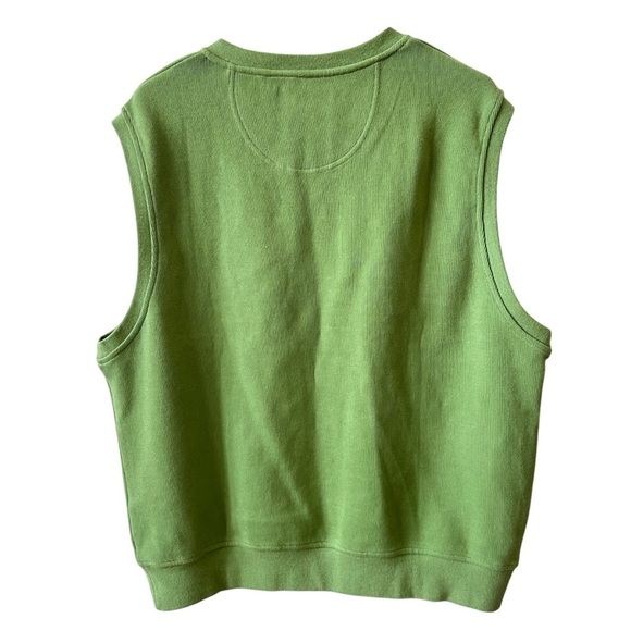 ORVIS VEST MENS L RIBBED COTTON V NECK SPORTY BUSINESS CLASSIC CASUAL PREPPY - Picture 4 of 10